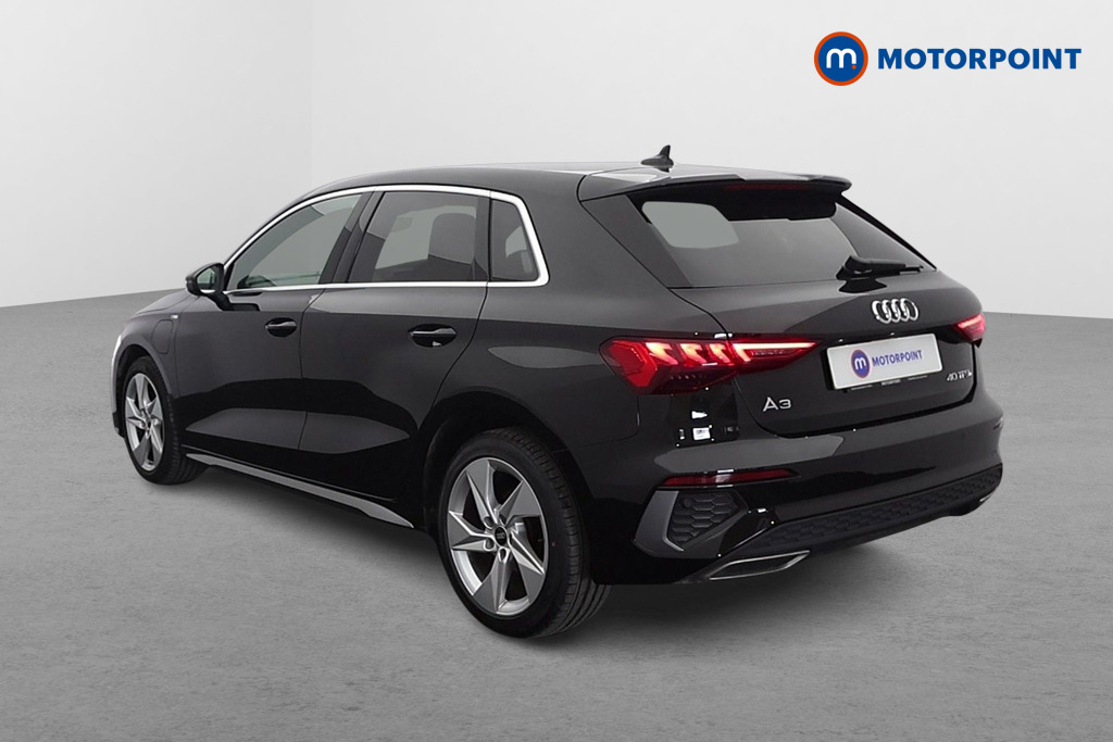 Audi A3 S Line Automatic Petrol Plug-In Hybrid Hatchback - Stock Number (1621424) - Passenger side rear corner
