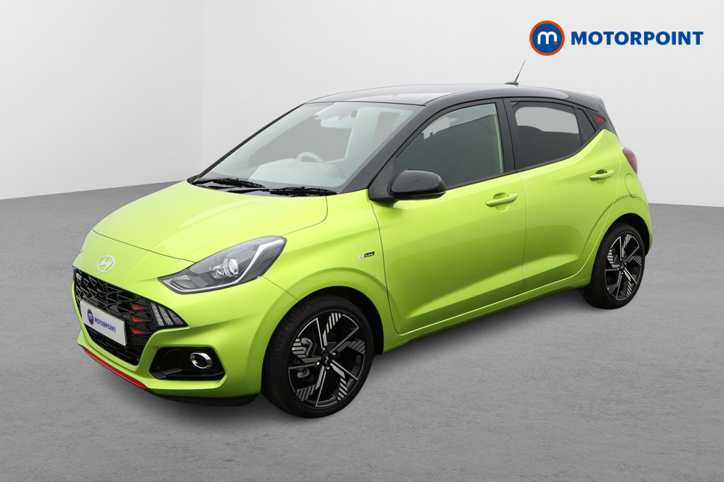 Hyundai I10 N Line Manual Petrol Hatchback - Stock Number (1629280) - Passenger side front corner