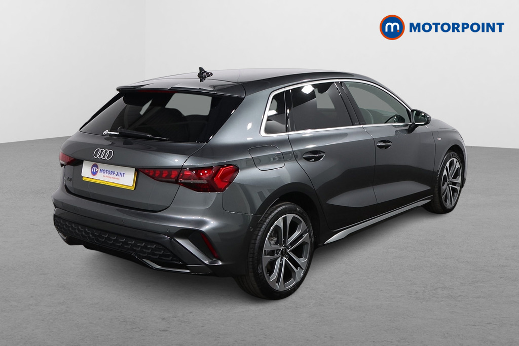 Audi A3 S Line Automatic Petrol Plug-In Hybrid Hatchback - Stock Number (1630637) - Drivers side rear corner