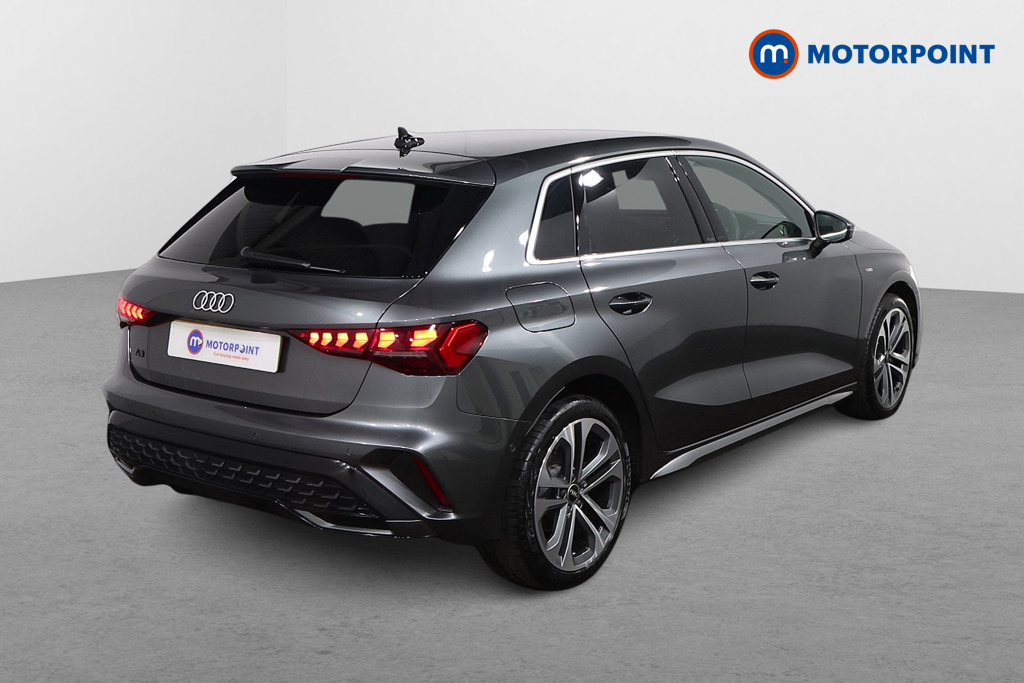 Audi A3 S Line Automatic Petrol Plug-In Hybrid Hatchback - Stock Number (1631201) - Drivers side rear corner
