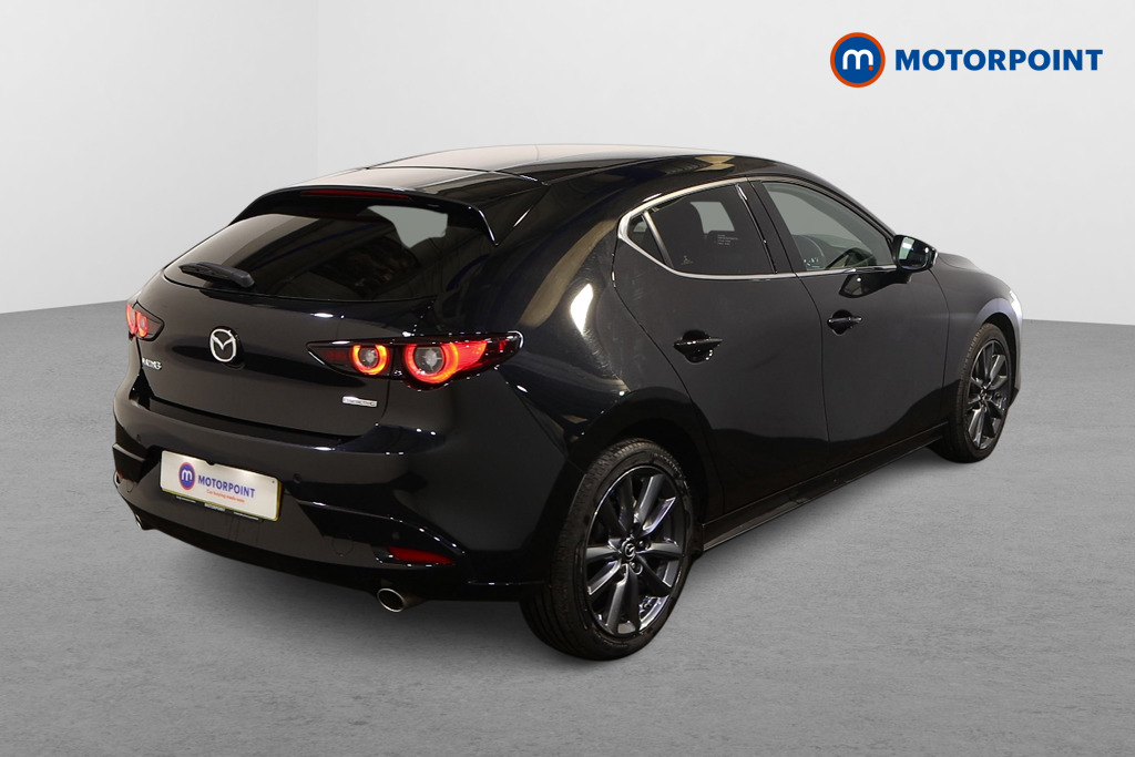 Mazda 3 Exclusive-Line Automatic Petrol Hatchback - Stock Number (1623172) - Drivers side rear corner