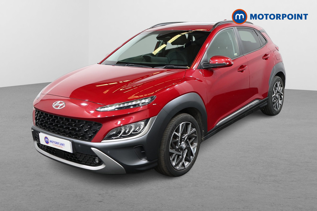 Hyundai Kona Ultimate Automatic Petrol-Electric Hybrid SUV - Stock Number (1625854) - Passenger side front corner