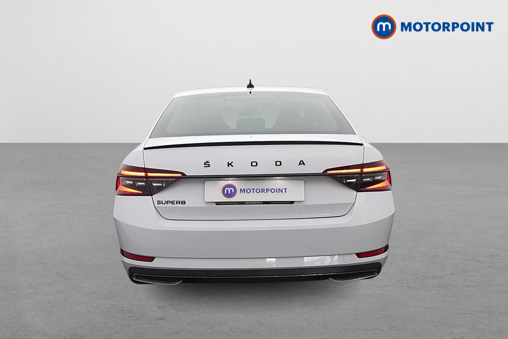 Skoda Superb Sport Line Plus Automatic Petrol Hatchback - Stock Number (1626107) - Rear bumper
