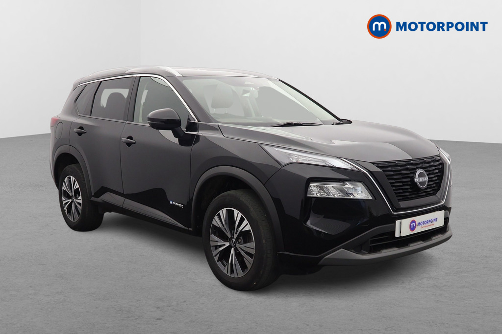 Nissan X-Trail N-Connecta Automatic Petrol-Electric Hybrid SUV - Stock Number (1626601) - Drivers side front corner