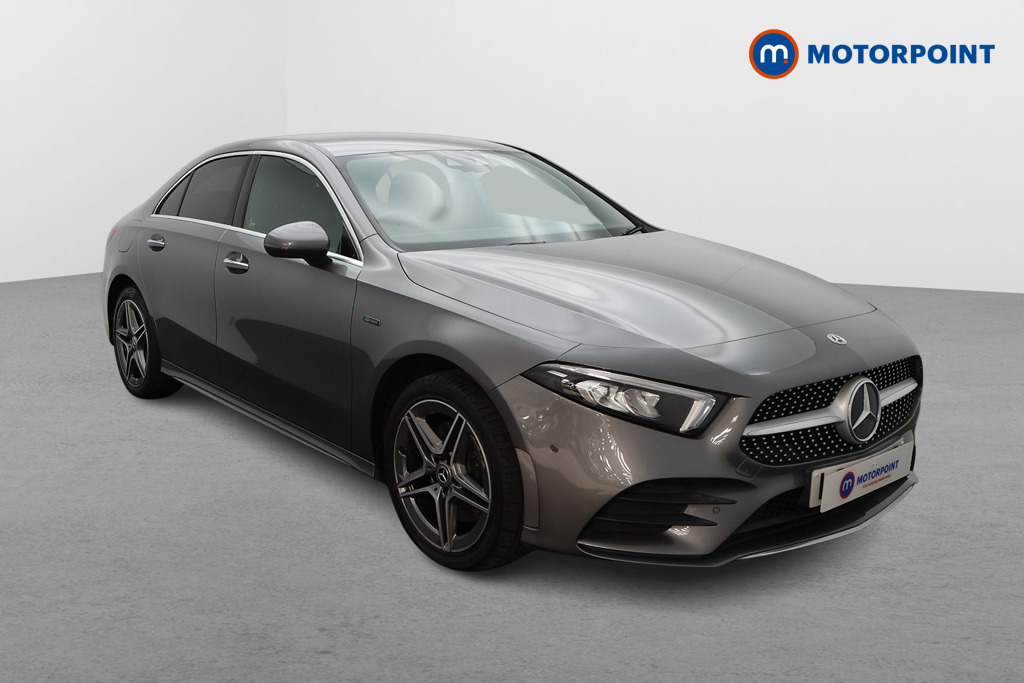 Mercedes-Benz A Class Amg Line Automatic Petrol Plug-In Hybrid Saloon - Stock Number (1626840) - Drivers side front corner