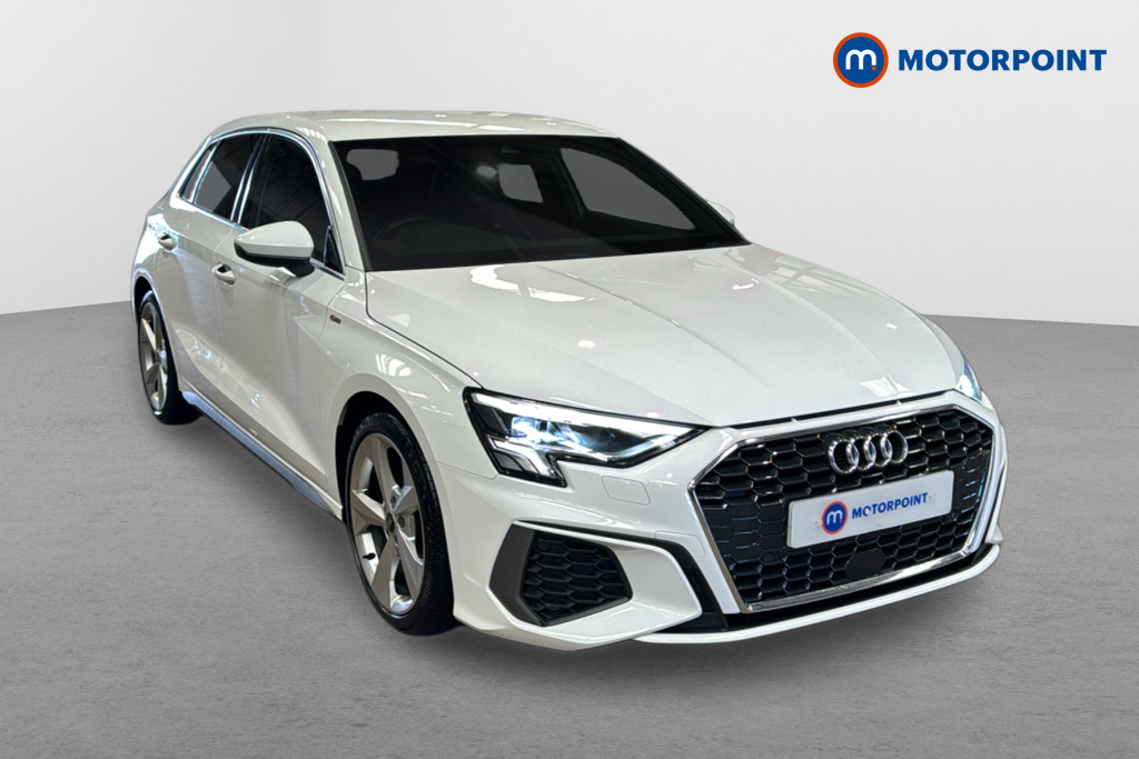 Audi A3 S Line Automatic Petrol Hatchback - Stock Number (1627224) - Drivers side front corner