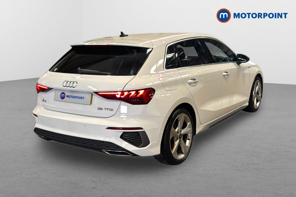 Audi A3 S Line Automatic Petrol Hatchback - Stock Number (1627224) - Drivers side rear corner