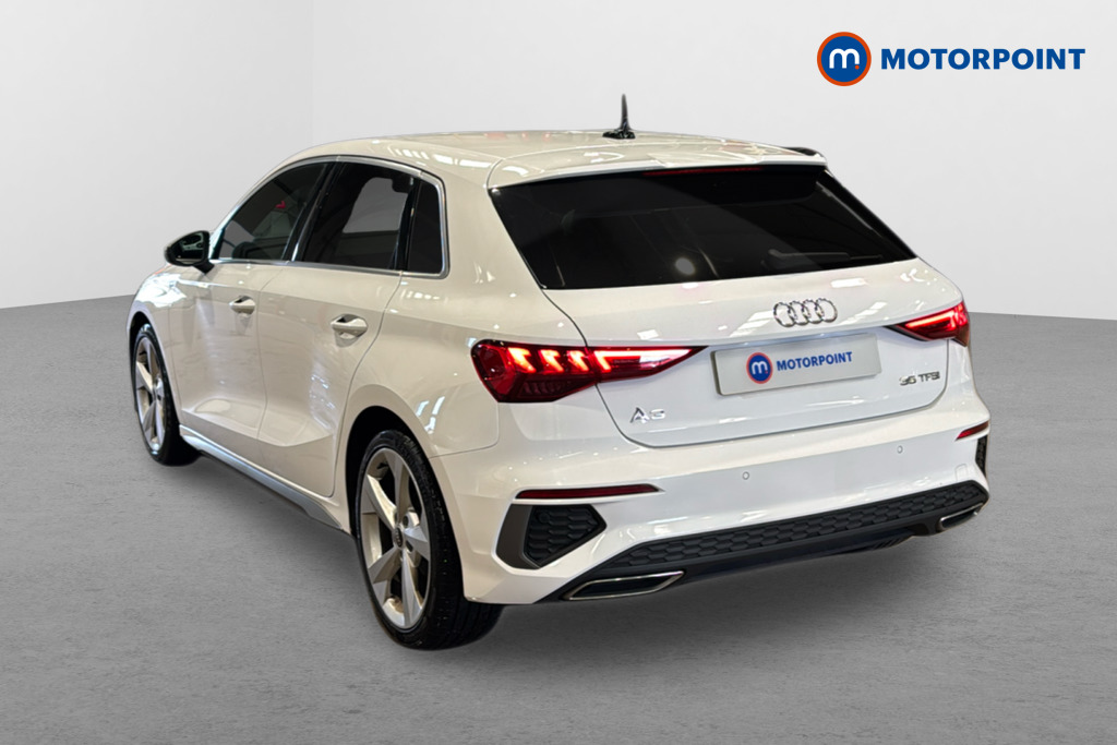 Audi A3 S Line Automatic Petrol Hatchback - Stock Number (1627224) - Passenger side rear corner