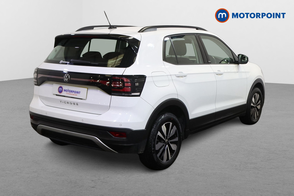 Volkswagen T-Cross Move Automatic Petrol SUV - Stock Number (1627646) - Drivers side rear corner