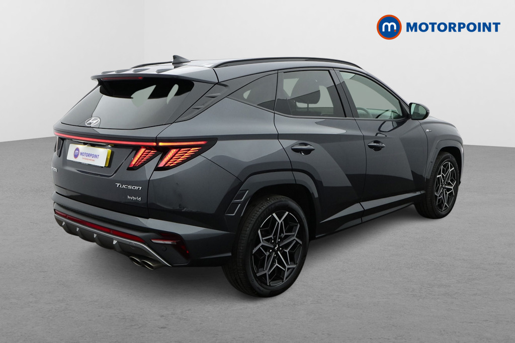 Hyundai Tucson N Line Automatic Petrol-Electric Hybrid SUV - Stock Number (1629067) - Drivers side rear corner