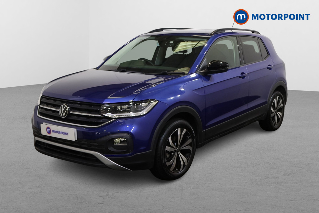 Volkswagen T-Cross Black Edition Manual Petrol SUV - Stock Number (1630461) - Passenger side front corner