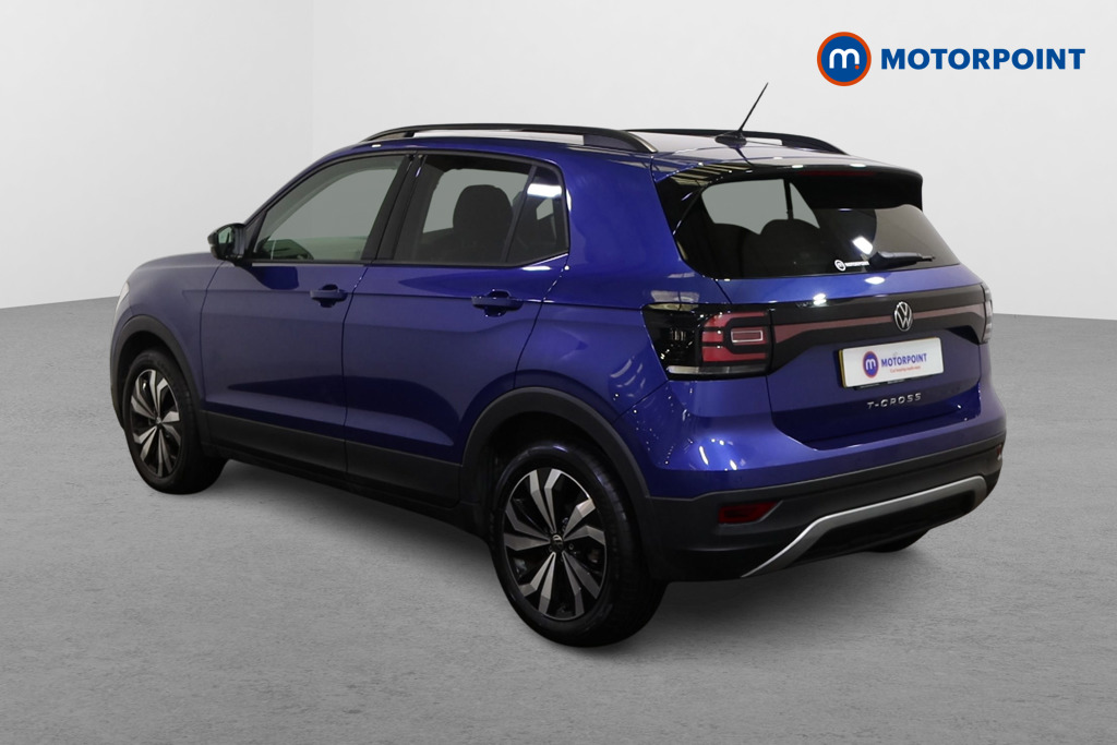 Volkswagen T-Cross Black Edition Manual Petrol SUV - Stock Number (1630461) - Passenger side rear corner