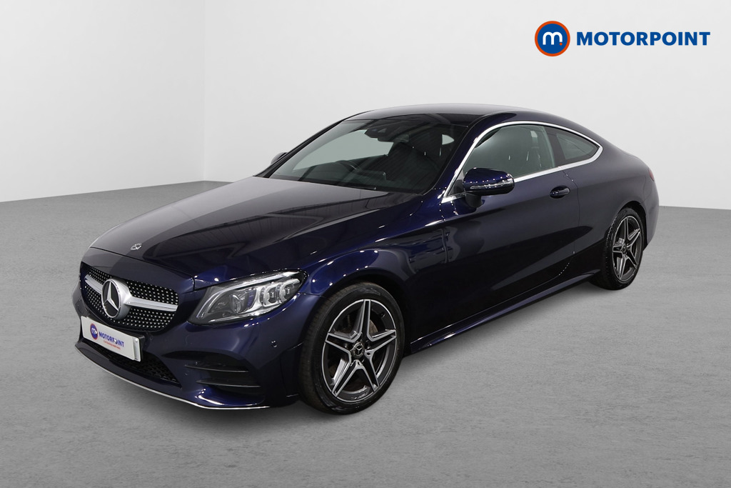 Mercedes-Benz C Class Amg Line Automatic Petrol Coupe - Stock Number (1630636) - Passenger side front corner