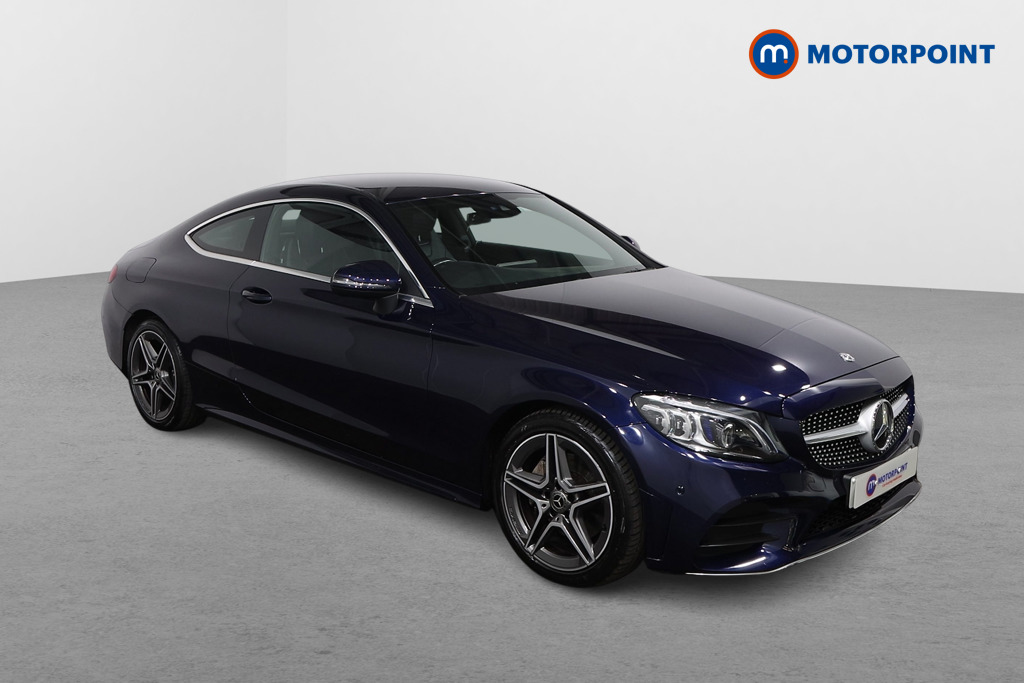 Mercedes-Benz C Class Amg Line Automatic Petrol Coupe - Stock Number (1630636) - Drivers side front corner