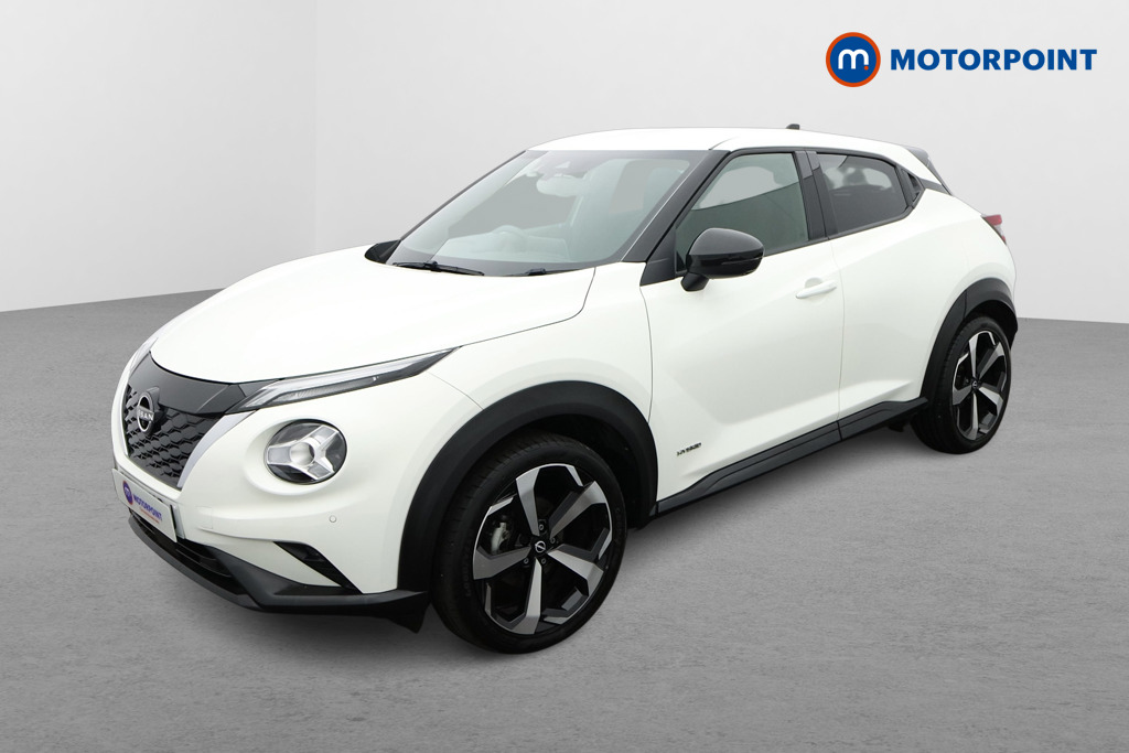 Nissan Juke Tekna Automatic Petrol-Electric Hybrid SUV - Stock Number (1597250) - Passenger side front corner