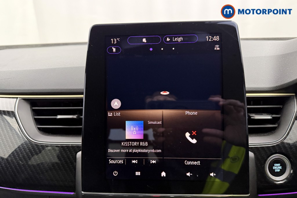 Renault Arkana Engineered Automatic Petrol-Electric Hybrid SUV - Stock Number (1624202) - 4th supplementary image