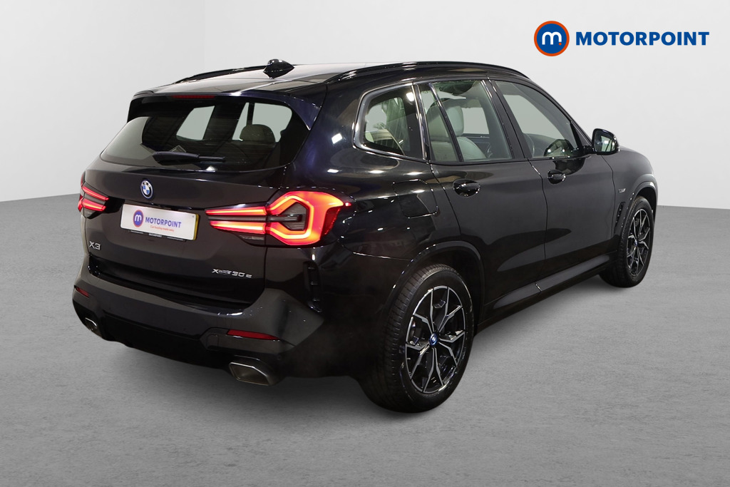 BMW X3 M Sport Automatic Petrol Plug-In Hybrid SUV - Stock Number (1626477) - Drivers side rear corner