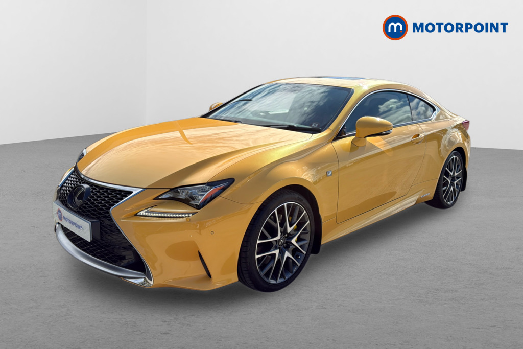 Lexus RC F-Sport Automatic Petrol-Electric Hybrid Coupe - Stock Number (1626652) - Passenger side front corner