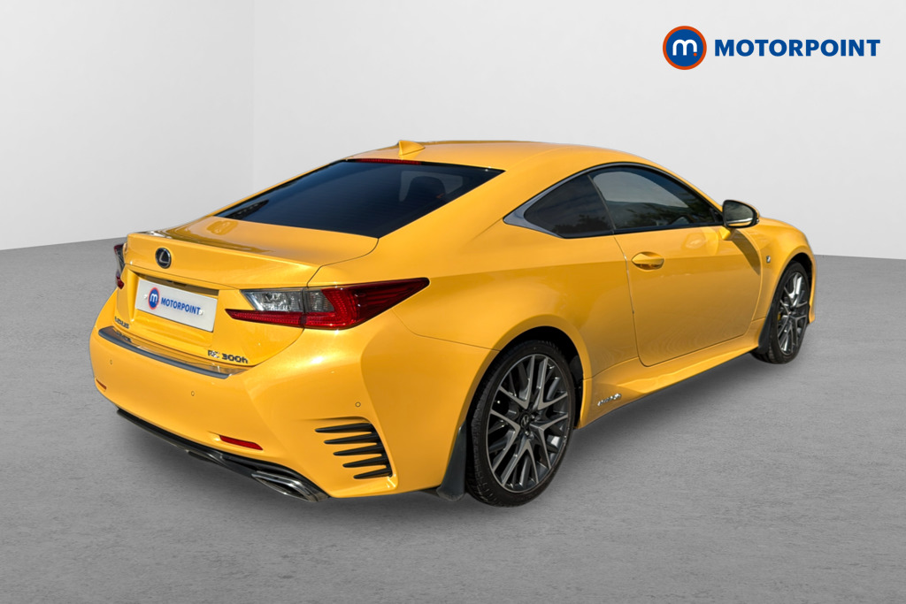 Lexus RC F-Sport Automatic Petrol-Electric Hybrid Coupe - Stock Number (1626652) - Drivers side rear corner