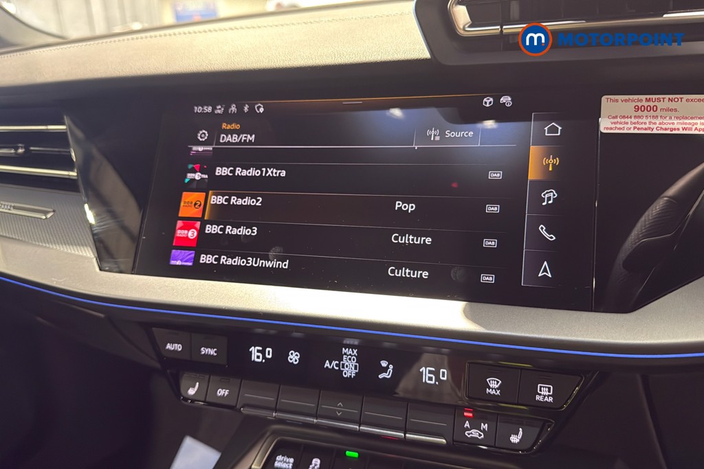 Audi A3 S Line Automatic Petrol Plug-In Hybrid Hatchback - Stock Number (1627802) - 9th supplementary image