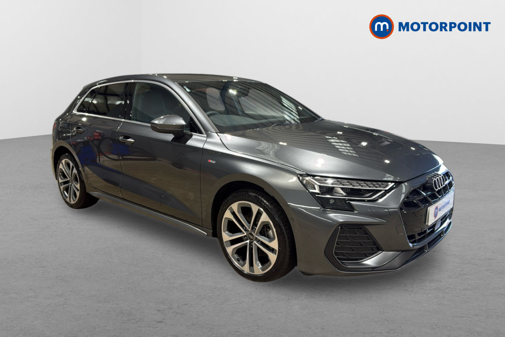 Audi A3 S Line Automatic Petrol Plug-In Hybrid Hatchback - Stock Number (1627802) - Drivers side front corner