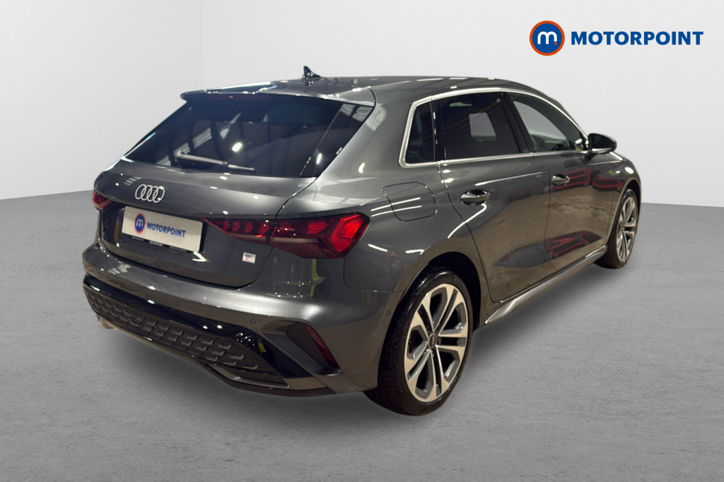 Audi A3 S Line Automatic Petrol Plug-In Hybrid Hatchback - Stock Number (1627802) - Drivers side rear corner