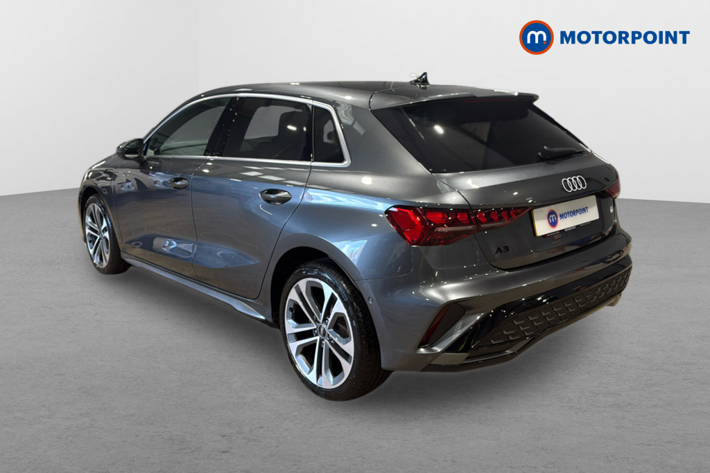 Audi A3 S Line Automatic Petrol Plug-In Hybrid Hatchback - Stock Number (1627802) - Passenger side rear corner
