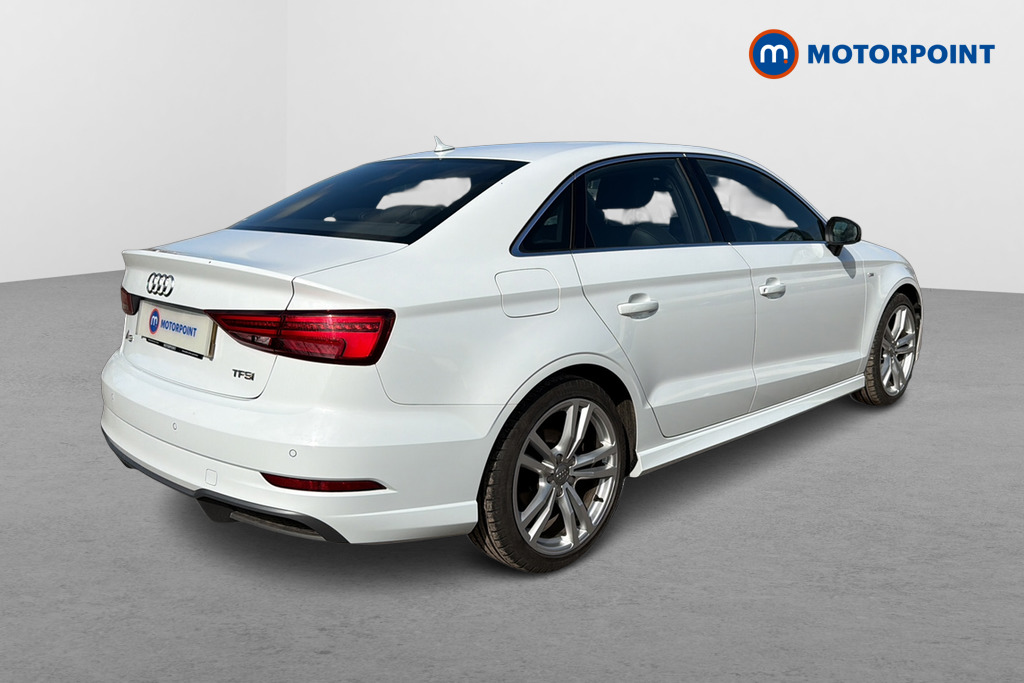 Audi A3 S Line Manual Petrol Saloon - Stock Number (1629248) - Passenger side rear corner