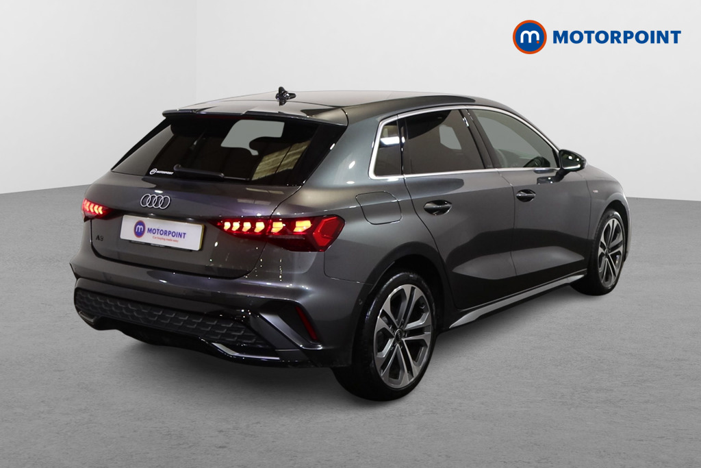 Audi A3 S Line Automatic Petrol Plug-In Hybrid Hatchback - Stock Number (1630635) - Drivers side rear corner