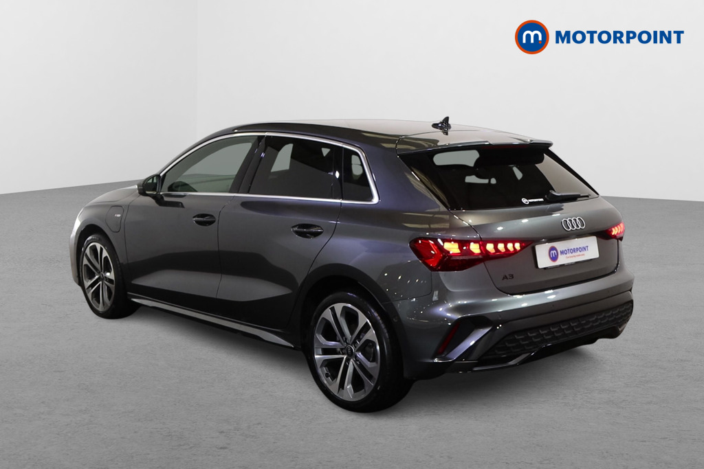 Audi A3 S Line Automatic Petrol Plug-In Hybrid Hatchback - Stock Number (1630635) - Passenger side rear corner
