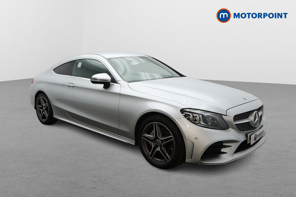 Mercedes-Benz C Class Amg Line Automatic Petrol Coupe - Stock Number (1592689) - Drivers side front corner