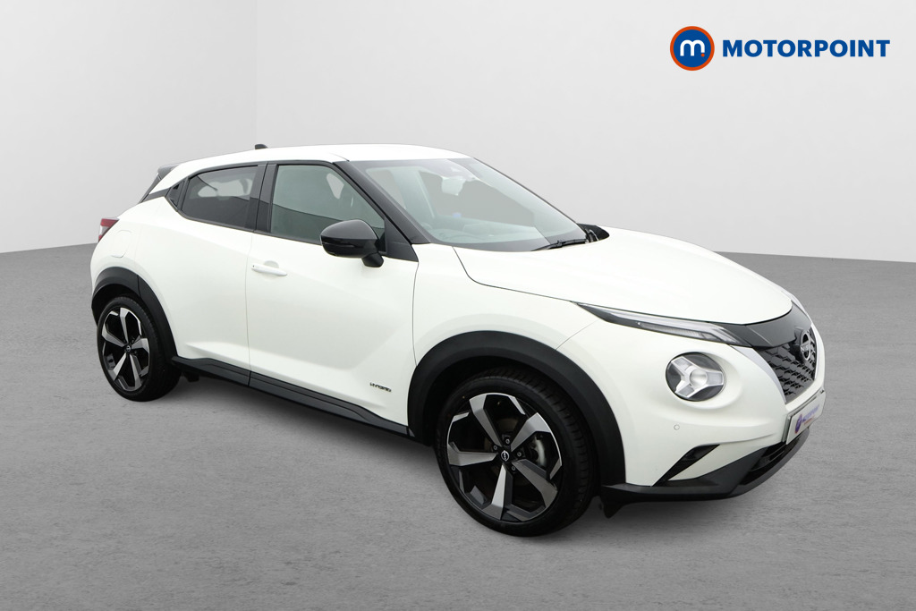 Nissan Juke Tekna Automatic Petrol-Electric Hybrid SUV - Stock Number (1597250) - Drivers side front corner