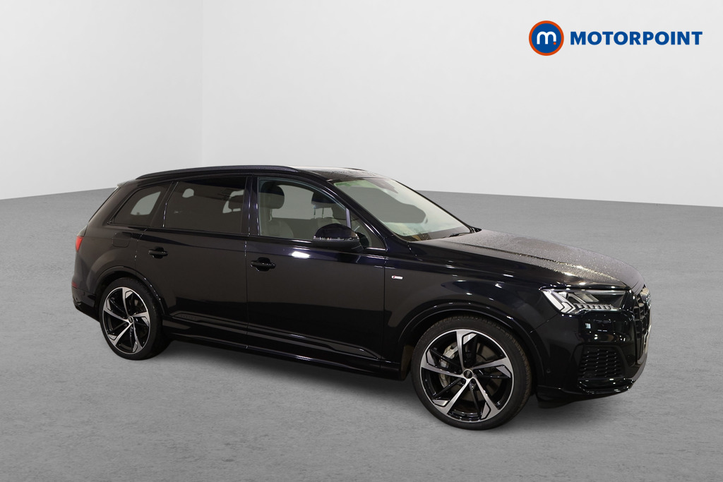Audi Q7 Black Edition Automatic Petrol Plug-In Hybrid SUV - Stock Number (1598028) - Drivers side front corner