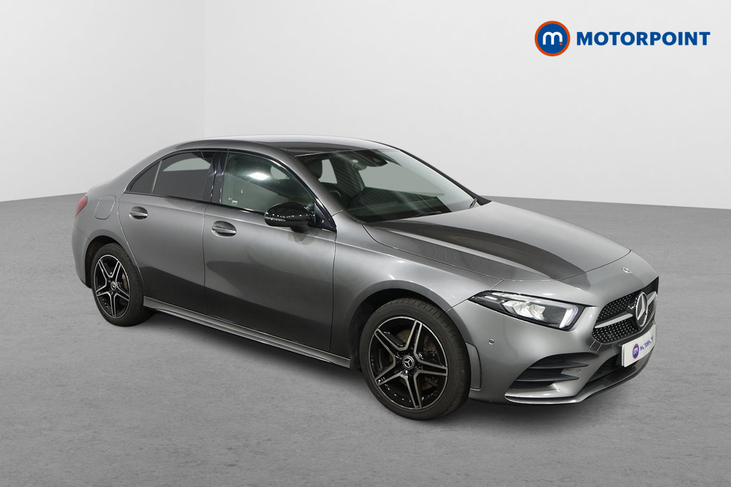 Mercedes-Benz A Class Amg Line Automatic Petrol Plug-In Hybrid Saloon - Stock Number (1600385) - Drivers side front corner