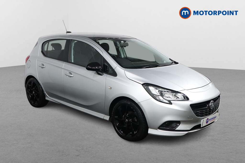 Vauxhall Corsa Sri Vx-Line Nav Black Manual Petrol Hatchback - Stock Number (1603180) - Drivers side front corner