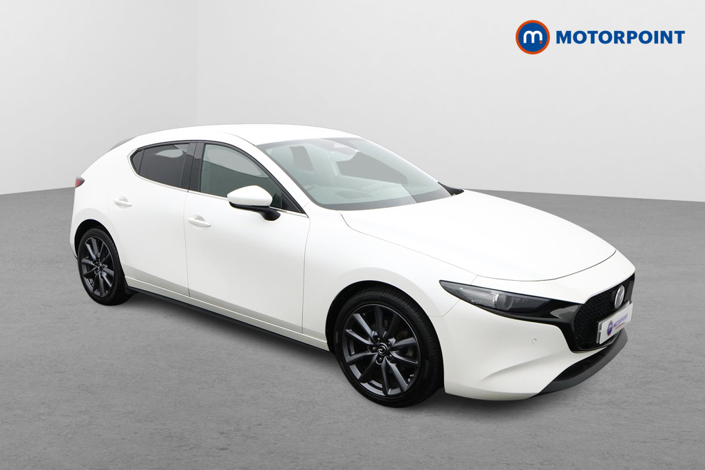 Mazda 3 Exclusive-Line Automatic Petrol Hatchback - Stock Number (1609058) - Drivers side front corner