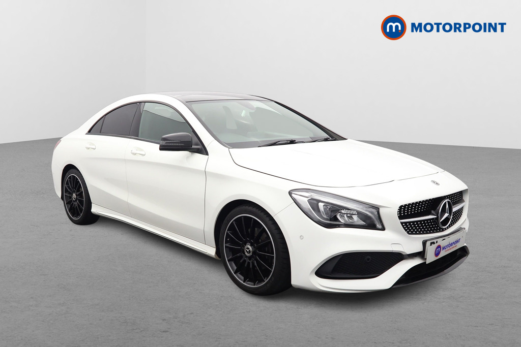 Mercedes-Benz CLA Amg Line Night Edition Plus Automatic Petrol Coupe - Stock Number (1609559) - Drivers side front corner