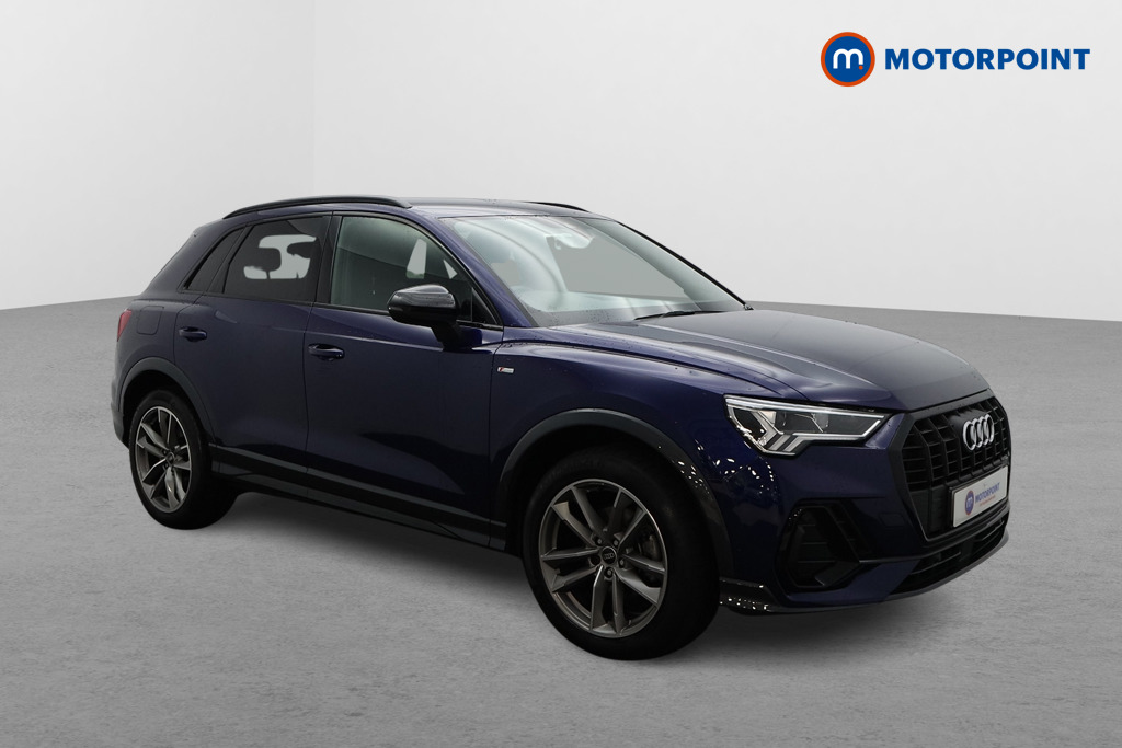 Audi Q3 Black Edition Manual Petrol SUV - Stock Number (1609999) - Drivers side front corner