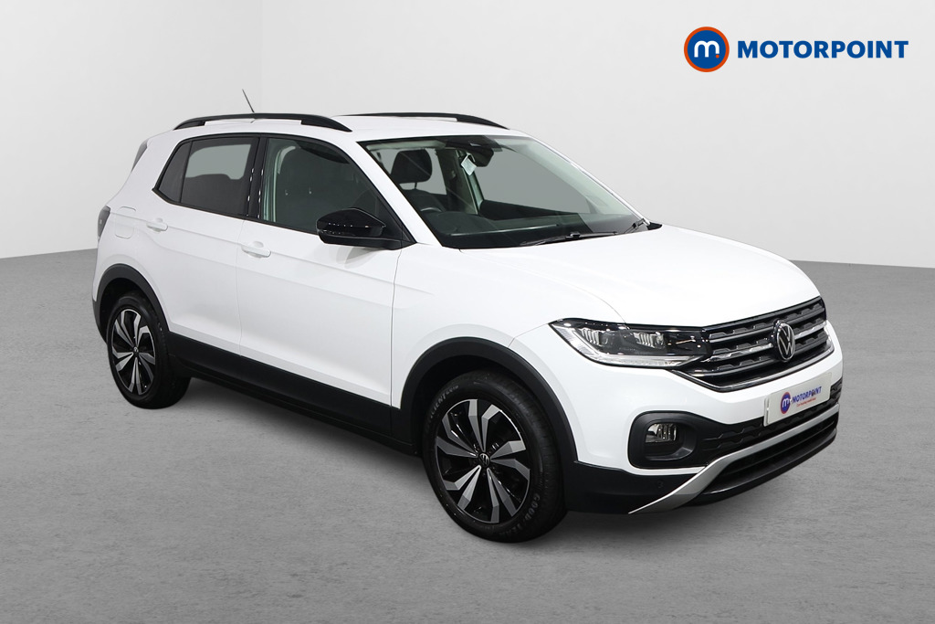 Volkswagen T-Cross Black Edition Automatic Petrol SUV - Stock Number (1611520) - Drivers side front corner