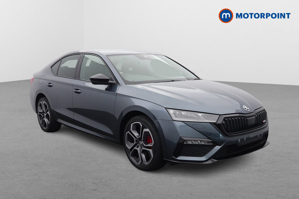 Skoda Octavia VRS Automatic Petrol Plug-In Hybrid Hatchback - Stock Number (1611843) - Drivers side front corner