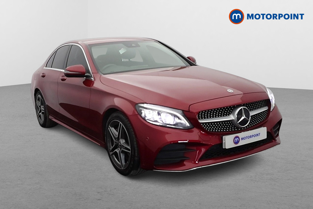 Mercedes-Benz C Class Amg Line Automatic Petrol Saloon - Stock Number (1614362) - Drivers side front corner