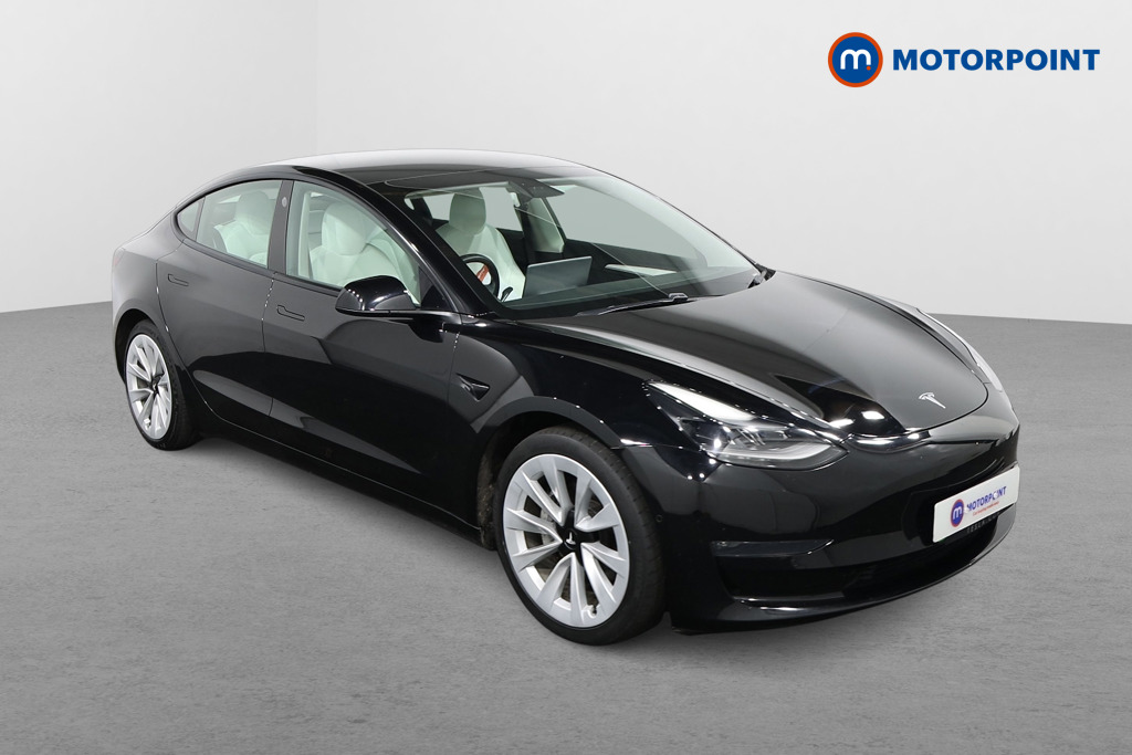 Tesla Model 3 Long Range Automatic Electric Saloon - Stock Number (1614551) - Drivers side front corner
