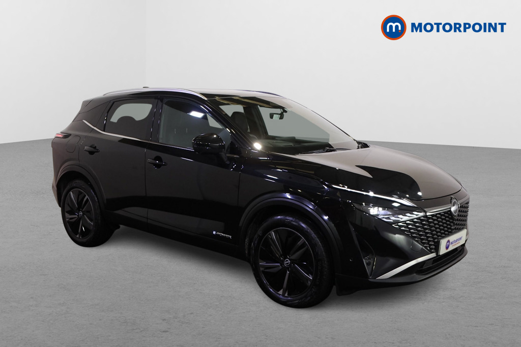 Nissan Qashqai Tekna Automatic Petrol-Electric Hybrid SUV - Stock Number (1614686) - Drivers side front corner