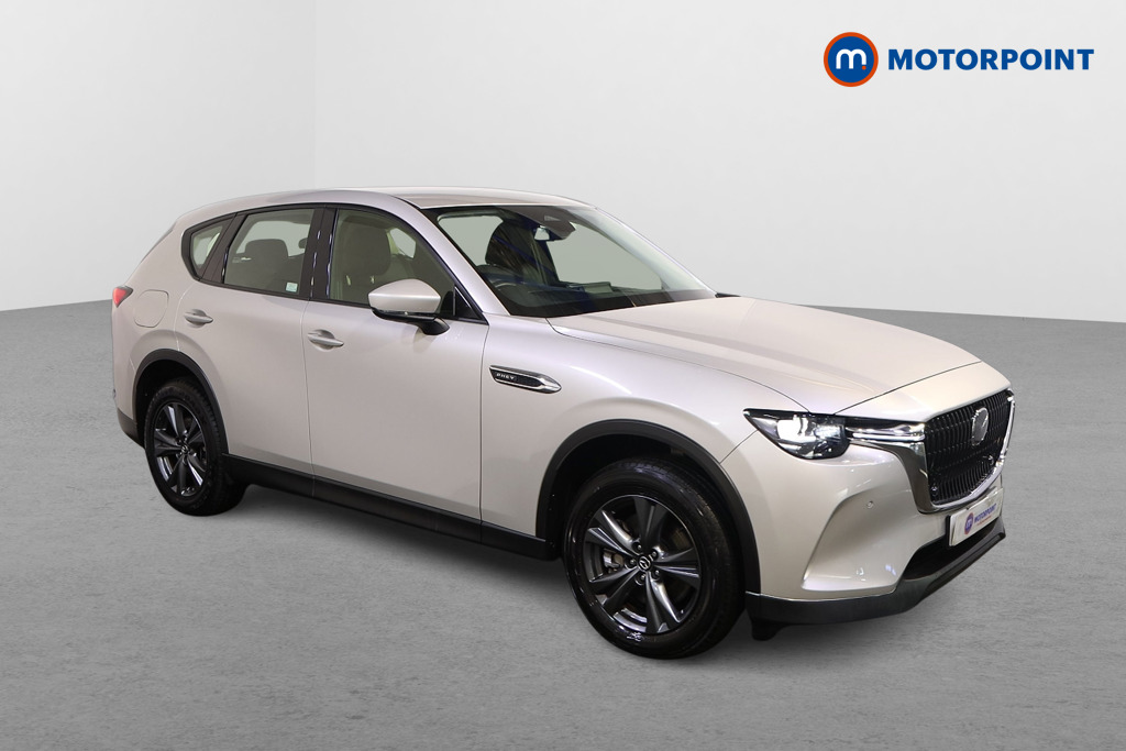 Mazda Cx-60 Exclusive-Line Automatic Petrol Plug-In Hybrid SUV - Stock Number (1616944) - Drivers side front corner