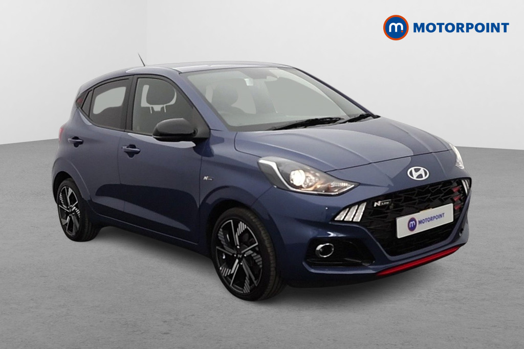 Hyundai I10 N Line Manual Petrol Hatchback - Stock Number (1617005) - Drivers side front corner