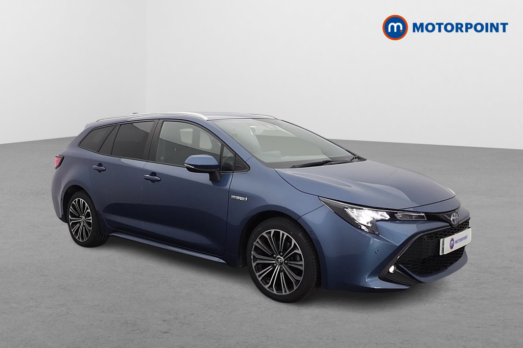 Toyota Corolla Design Automatic Petrol-Electric Hybrid Estate - Stock Number (1617333) - Drivers side front corner