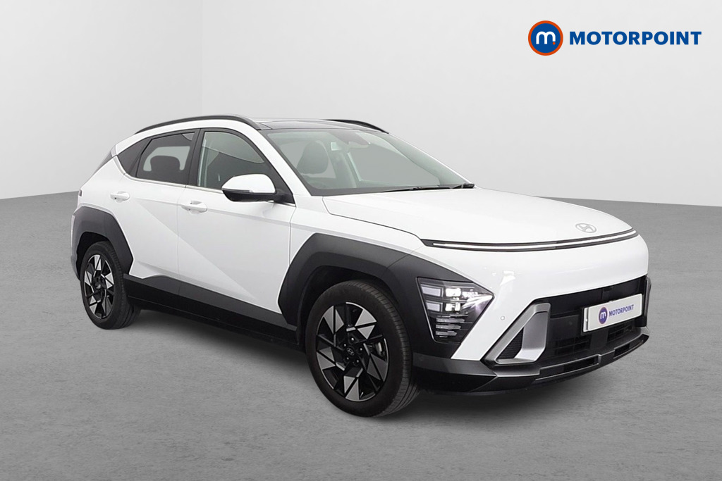 Hyundai Kona Ultimate Automatic Petrol-Electric Hybrid SUV - Stock Number (1617361) - Drivers side front corner
