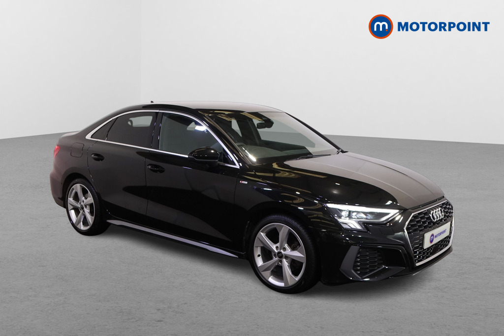 Audi A3 S Line Automatic Petrol Saloon - Stock Number (1617601) - Drivers side front corner