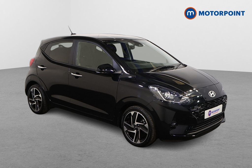 Hyundai I10 Premium Automatic Petrol Hatchback - Stock Number (1618103) - Drivers side front corner