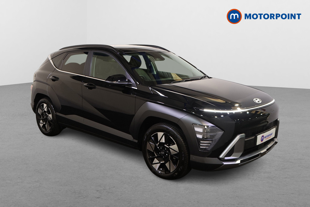 Hyundai Kona Ultimate Automatic Petrol-Electric Hybrid SUV - Stock Number (1618128) - Drivers side front corner